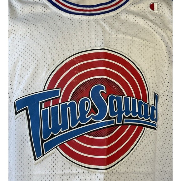 Vintage 1990's Champion Michael Jordan Tune Squad Space Jam Jersey Size Medium - Picture 6 of 9